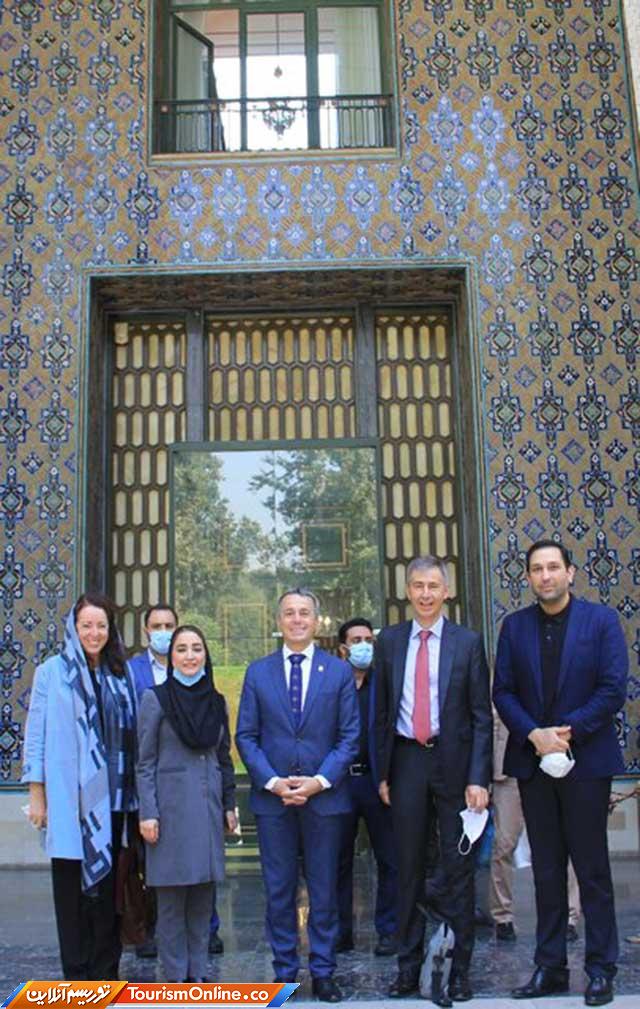 وزیر امور خارجه سوئیس در نیاوران