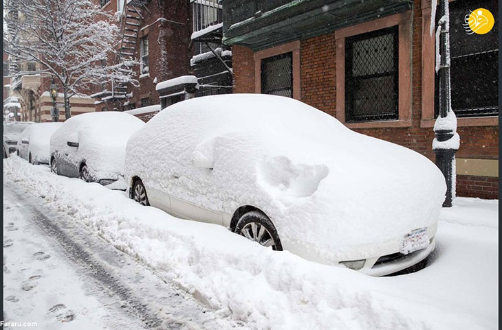 بارش برف شدید