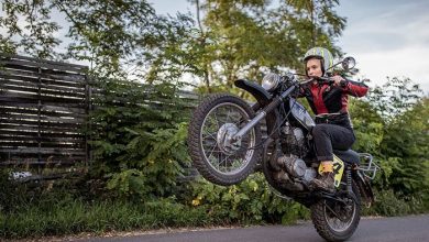 موتورسوار زن