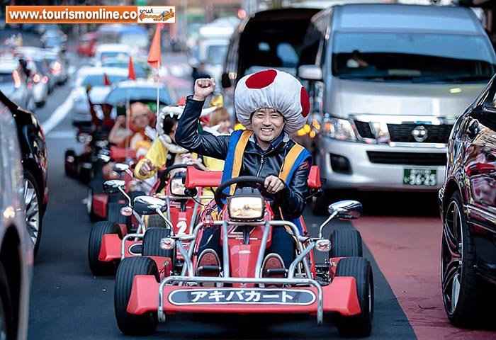 ماریو کارت در خیابانهای ژاپن