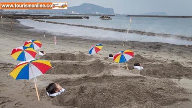 حمام کردن در شن و ماسه