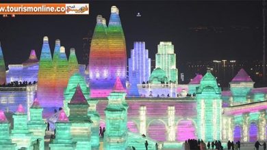 مجسمه های یخی در هاربین