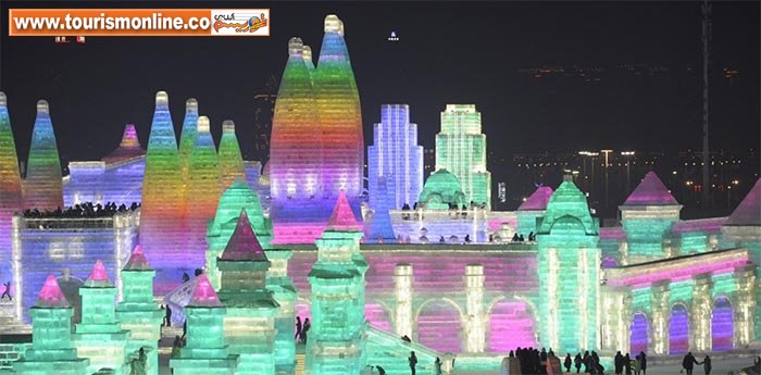 مجسمه های یخی در هاربین