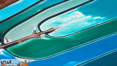 حوضچه های رنگی