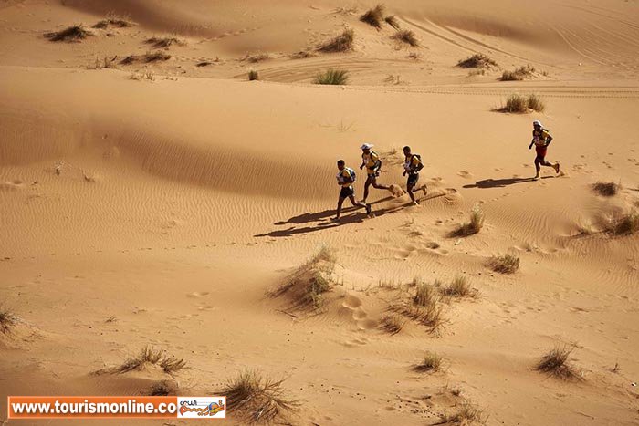ماراتن در صحرای مراکش
