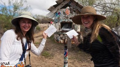 توریست هایی که پستچی می شوند