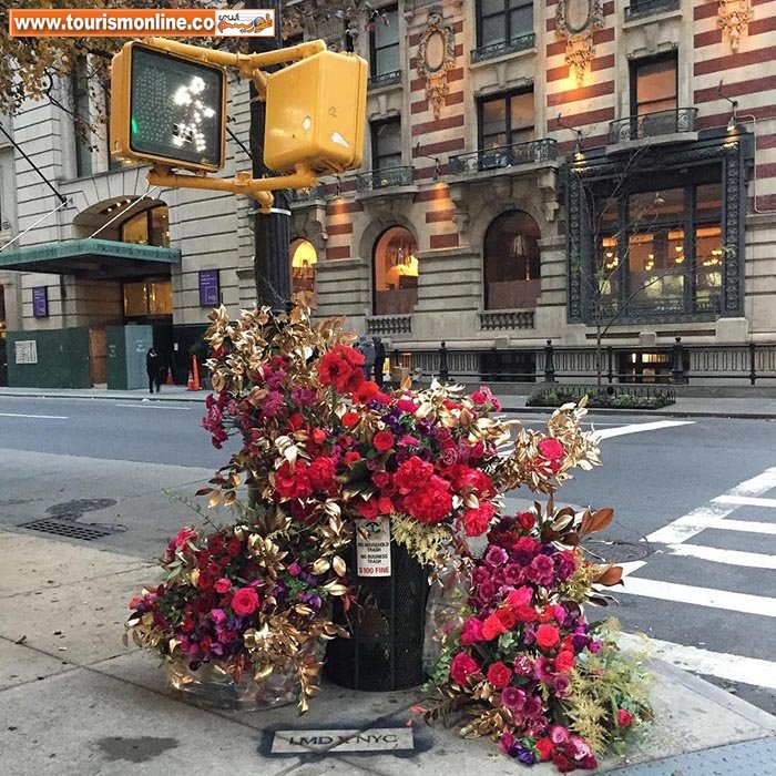 گل آرایی در نیویورک