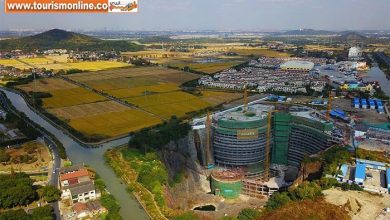 هتلی در شکاف زمین!