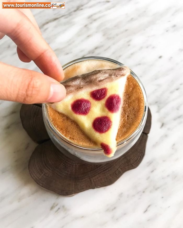 قهوه سه بعدی