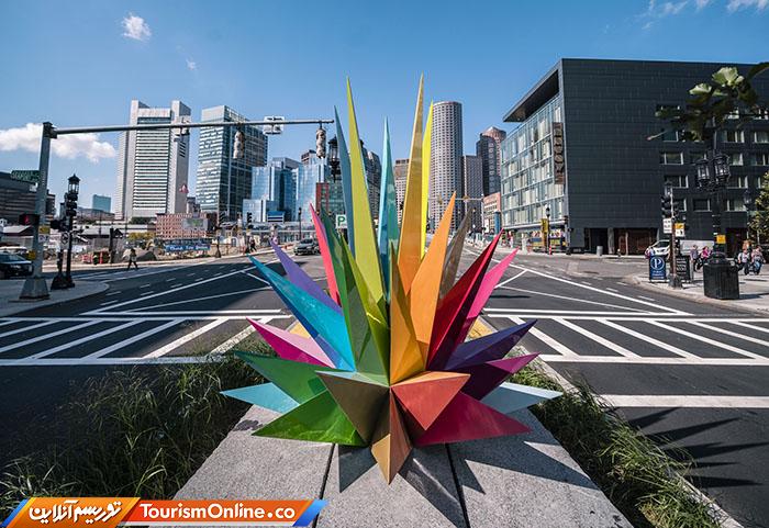 مجسمه های رنگی