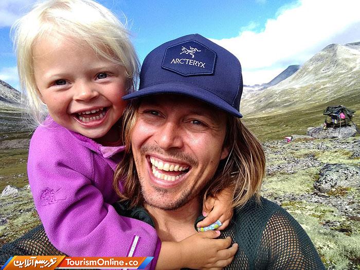 پدر و دختر در سفر