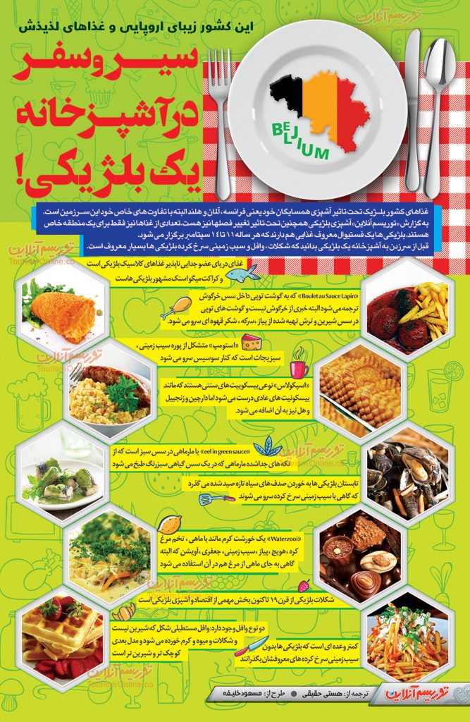 غذاهای بلژیکی