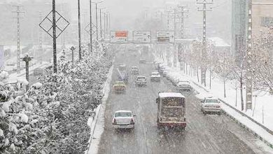 بارش باران و برف