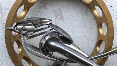 مجسمه های فلزی