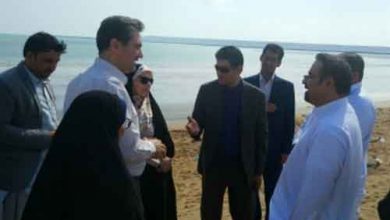 نوار ساحلی بندر کنارک