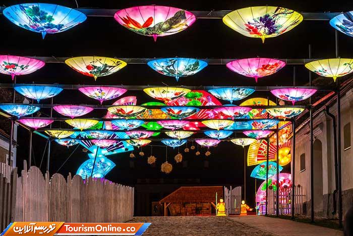 جشنواره فانوس های چینی