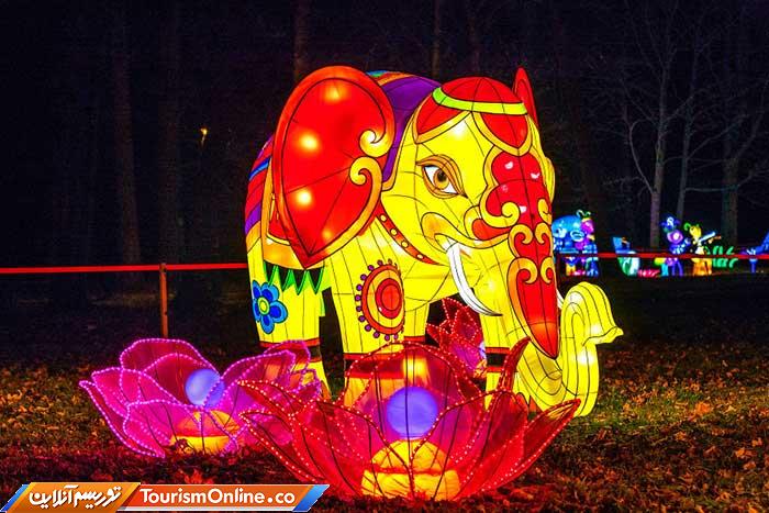 جشنواره فانوس های چینی