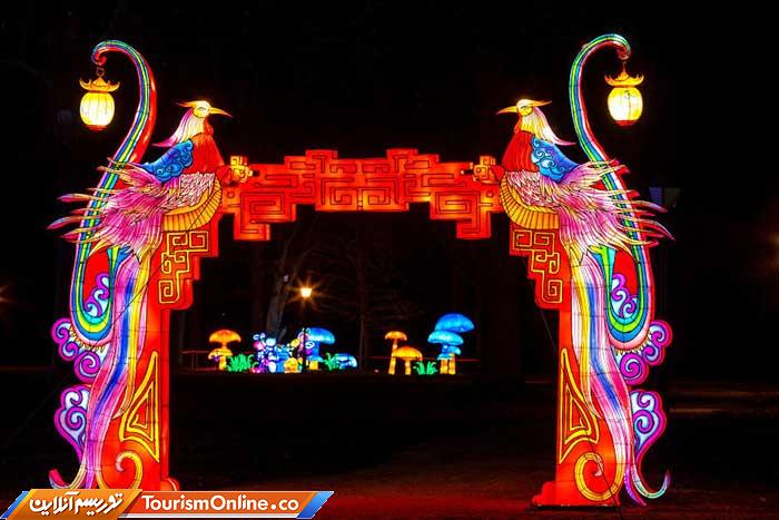 جشنواره فانوس های چینی