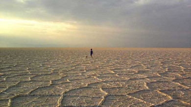 دریاچه نمک حاج‌علی‌قلی دامغان