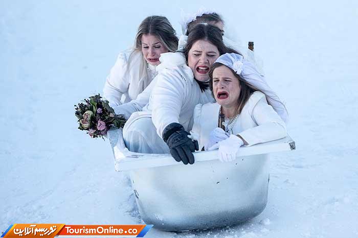 اسکی با وان حمام