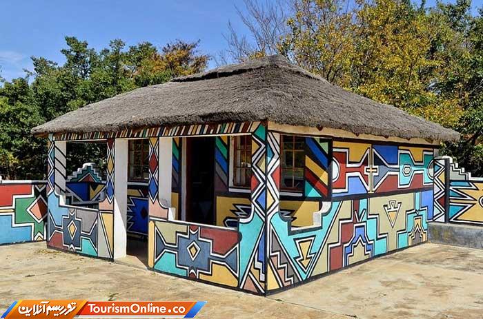 خانه های رنگی