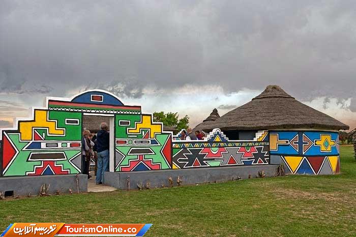 خانه های رنگی