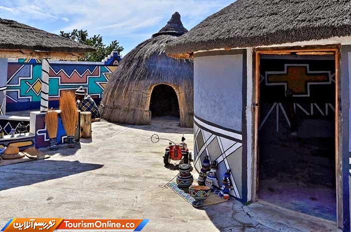 خانه های رنگی