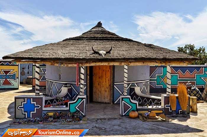 خانه های رنگی