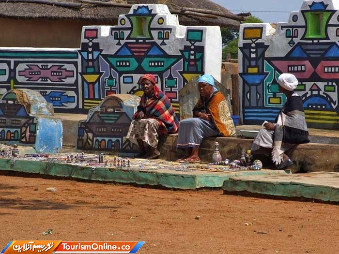 خانه های رنگی