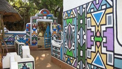 خانه های رنگی