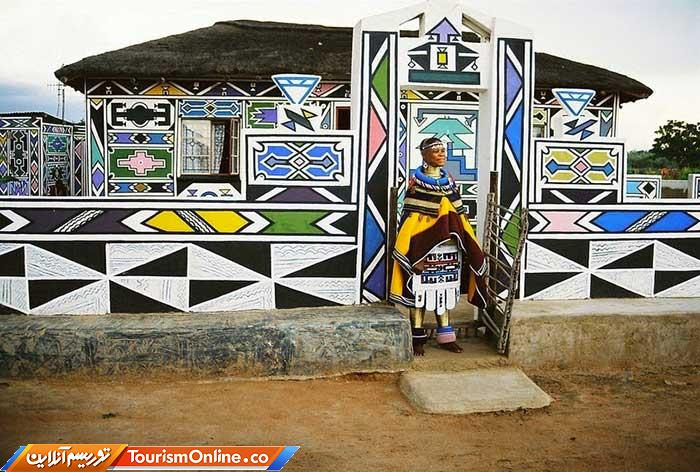 خانه های رنگی