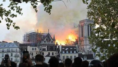 سوختن کلیسای نوتردام