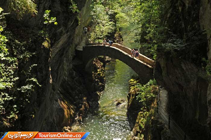 پل دره ای آرز در سوئیس