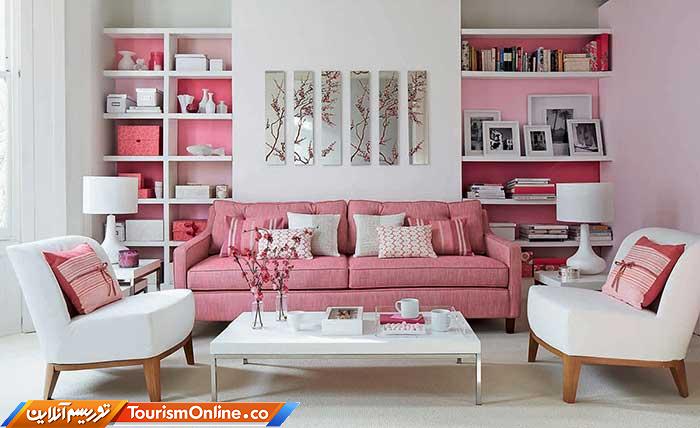 دکوراسیون صورتی