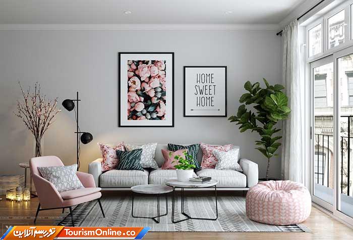 دکوراسیون صورتی