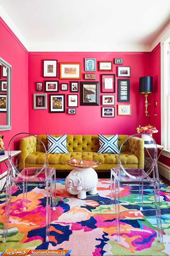 دکوراسیون صورتی