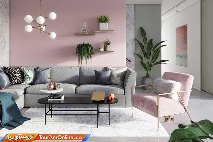 دکوراسیون صورتی