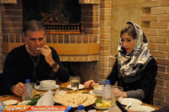 سرمربی جنجالی فوتبال و همسرش