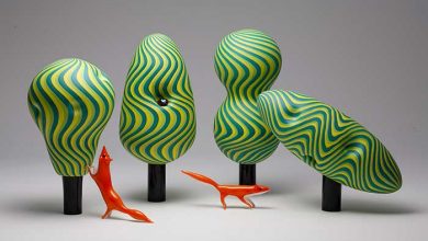 شیشه های رنگی