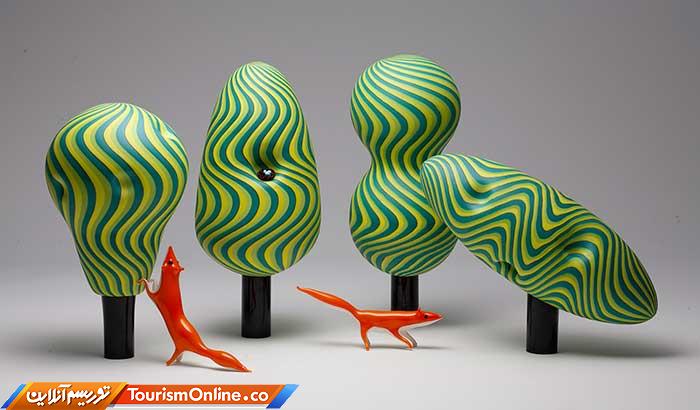 شیشه های رنگی