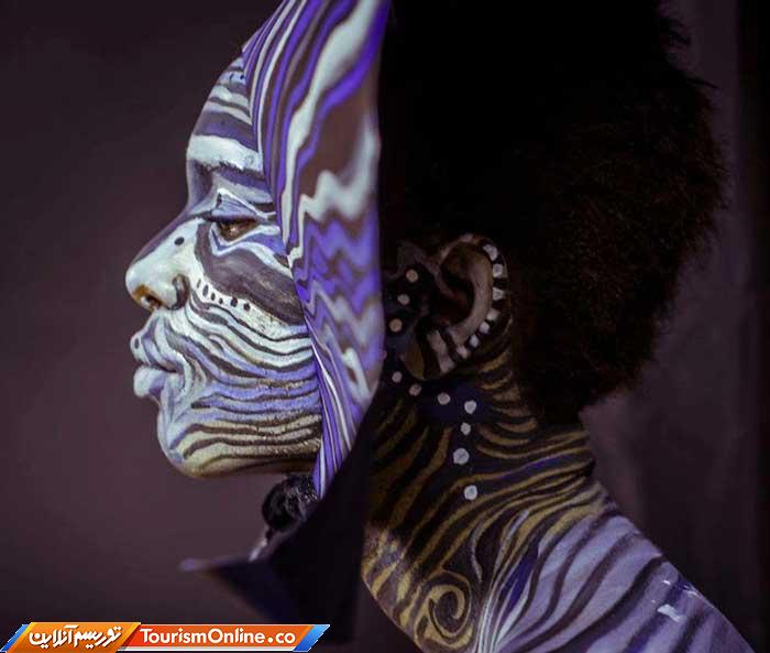 نقاشی صورت و بدن