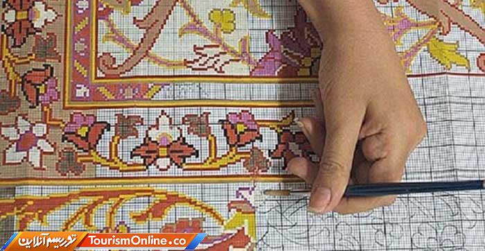 نقشه فرش ایرانی