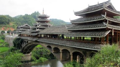 پل های باد و باران