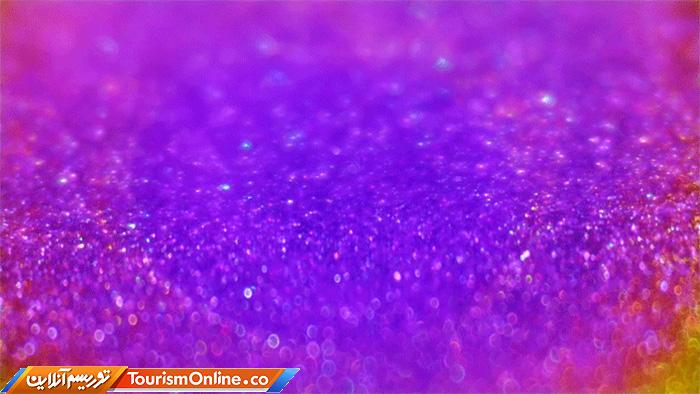 حباب های رنگی