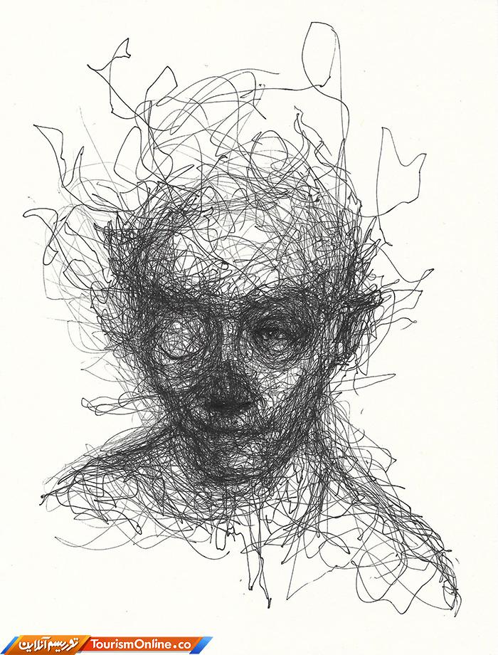 نقش های خط خطی