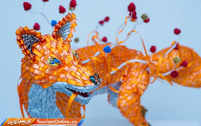 روبان های رنگی