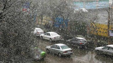 بارش باران و برف