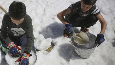 برف بازی توچال