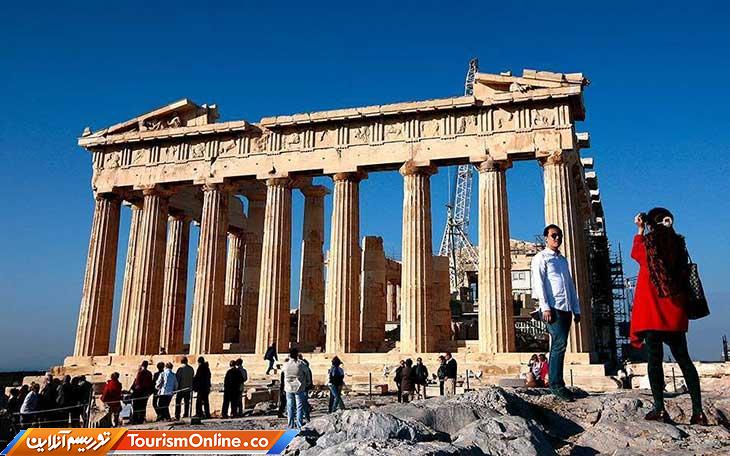 گردشگران خارجی یونان