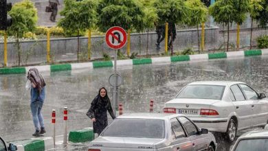 رگبار و باران ورود سامانه بارشی